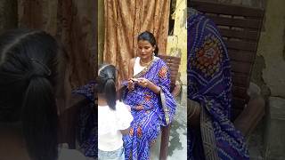 Maasi ne kiya saanvi ka bht pyara makeup 💄fun comedykidsvideo [upl. by Saretta750]