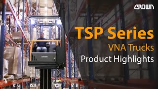 Crown VNA Trucks  TSP Series  Product Highlights [upl. by Aidaas]