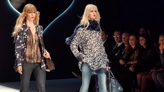 TWINSET Simona Barbieri Fall Winter 201617 Jeans Fashion show [upl. by Annavahs]