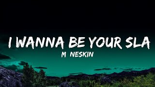 Måneskin  I Wanna Be Your Slave Lyrics [upl. by Clementas]