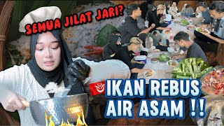 IKAN REBUS AIR ASAM UTARA PALING SEDAP ULAM ULAMAN PENUH TALAM [upl. by Namsu122]