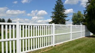 How to Install a Vinyl Fence [upl. by Dimmick488]