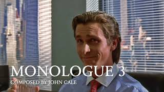 Piano Cover John Cale – Monologue 3 from American Psycho [upl. by Innej]