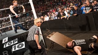 Greatest Last Man Standing Match knockouts WWE Top 10 May 28 2018 [upl. by Haron]