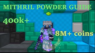 ULTIMATE Mithril Powder Grinding Guide  Up to date since 1stOct2024 [upl. by Anabahs]