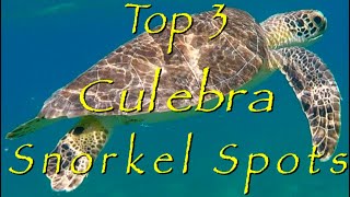 Culebra Top Three Snorkeling Beaches [upl. by Betsey]