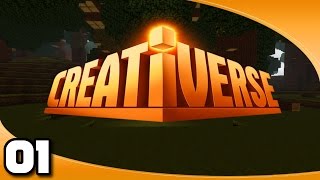 Lets Play Creativerse  Ep 1 Derpy Little Starter House Sponsored  Creativerse Gameplay [upl. by Mcgee444]