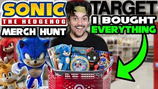 Sonic Merch Hunt  Buying EVERY Sonic Item In The Store Toys Playsets DVDs amp More [upl. by Jenni]