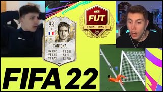 Krasseste Rettungstat aller Zeiten bei TIM LATKA  PAZZOO zieht Cantona  FIFA 22 Highlights Deutsch [upl. by Orelle]