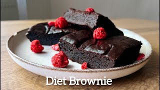 Diet Brownie Recipe only 5 ingredients [upl. by Ettezzil]