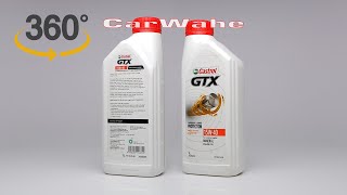 Castrol GTX 15W40 API SNCF  1Liter  carwahe [upl. by Beare422]