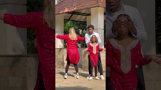 He saved her at the end😂😅 india dance dancechallenge travel shorts [upl. by Zzahc134]