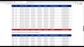 Medicare IRMAA Calculator Tutorial [upl. by Curley]