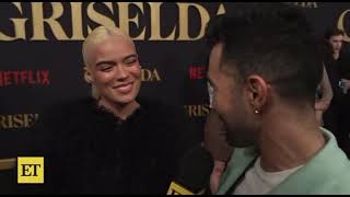 Karol G  ENTREVISTA en la premiere de la serie de Netflix “Griselda” [upl. by Tselec]