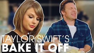 Taylor Swifts Bake It Off ft Jamie Oliver  Stand Up To Cancer [upl. by Neysa]