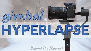 Gimbal Hyperlapse  Moza AirCross TUTORIAL [upl. by Elocaj]