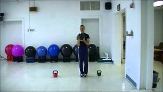 Practice Full approach with Kettlebell Drill [upl. by Lletnohs440]