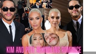 Kim Kardashian and Pete Davidsons Romance Might Be Back On ‎KimKardashian [upl. by Paff]