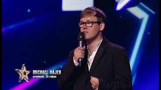 ČESKO SLOVENSKO MÁ TALENT 2018  Michael Hájek [upl. by Noitsirhc]