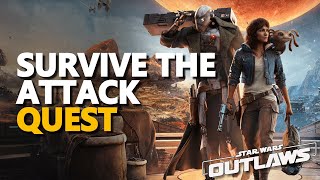 Survive the attack Star Wars Outlaws The Heist [upl. by Solana]