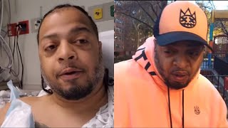 Hassan Campbell REACTS To Being SHOT On LIVE While In His HOOD From Hospital “STILL ALIVE BULLET… [upl. by Nortyad]