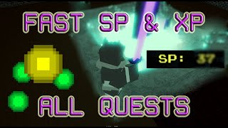 Fastest way to get SP and XP  Voxlblade  All Quests Guide [upl. by Oglesby854]