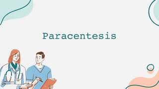 Paracentesis [upl. by Nnyleve]