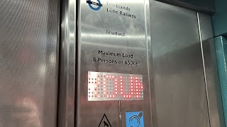 Unknown Lift at Shadwell DLR Station in London [upl. by Kcirde933]