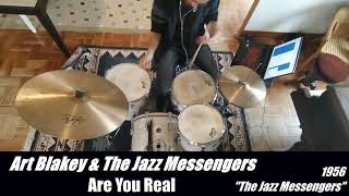 Art Blakey on quotAre You Realquot  Drum solo transcription The Jazz Messengers [upl. by Wanyen155]