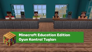 ⌨️🕹Minecraft Education  Oyun Kontrol Tuşları [upl. by Simona]