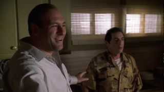 Richie disrupted playing poker  The Sopranos HD [upl. by Verdha80]