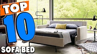 Top 10 Best Sofa Beds Review In 2024 [upl. by Suirtimid]