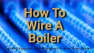 Boiler Wiring for Beginners Basics on how residential hydronic water boilers work [upl. by Sholeen5]