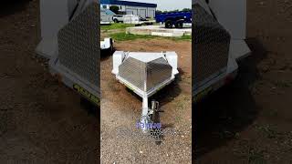 2024 ALUMA MC10SR Aluminum Motorcycle Trailer [upl. by Enomis156]