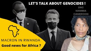 Macron in Rwanda Good news for Africa Let’s talk about genocides English version [upl. by Hasseman506]