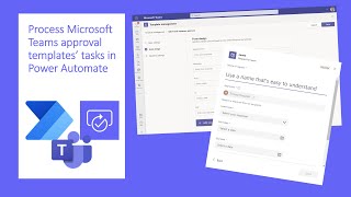 How to process Microsoft Teams approval templates tasks in Power Automate [upl. by Pich]