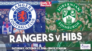 Rangers v Hibs live stream TV channel and kick off details for Scottish Premiership clash [upl. by Ivatts]