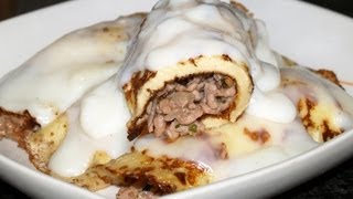 Canelones de Carne Dukan  Beef Cannelloni  Receta Fase Crucero [upl. by Quentin]