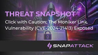 Click with Caution The Moniker Link Vulnerability CVE202421413 Exposed  Threat Snapshot [upl. by Abbe854]