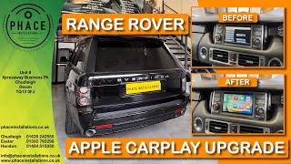 RANGE ROVER APPLE CARPLAY UPGRADE  PHACE INSTALLATIONS [upl. by Pry]