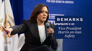 Vice President Harris Participates in a Moderated Conversation on Gun Safety [upl. by Ringler]