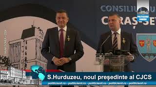 Silviu Hurduzeu noul presedinte al Consiliului Judetean Caras Severin [upl. by Edmanda]