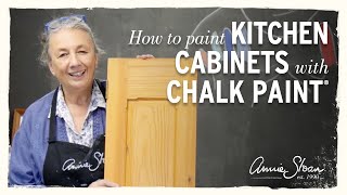 How to paint your kitchen cabinets with Chalk Paint® [upl. by Olds236]