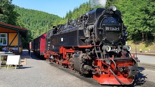 Selketalbahn im Sommer 2017  Harzer Schmalspurbahnen [upl. by Siwel910]