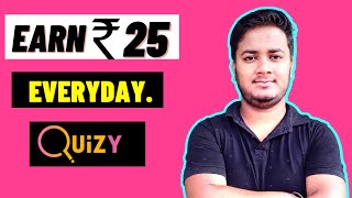 BEST EARNING APP FOR STUDENTS IN 2021 MAKE MONEY WITH QUIZY APP [upl. by Jehu643]