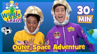 Outer Space Adventure for Kids 🚀 The Wiggles 🌙 Wiggle and Learn [upl. by Waverly]