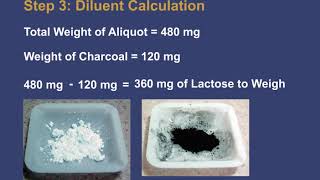 Calculations  Solid Aliquot [upl. by Dorej822]