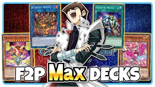 5 Decks BARATOS que Ya Subieron a ND MAX Copa KC Nov 2023  YuGiOh Duel Links [upl. by Bautista]