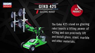 Geko 425 Glazing Robot from GGR Group [upl. by Anifled469]