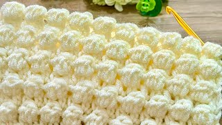 NEW Design Easy Crochet For Beginners  How to Crochet Baby Blanket Cardigan Tunic Shawl [upl. by Iznek]